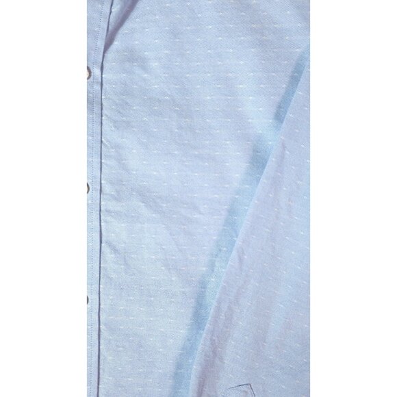 Ben Sherman Long Sleeve Men's Shirt Size 16 32/33 Light Blue - Picture 3 of 6